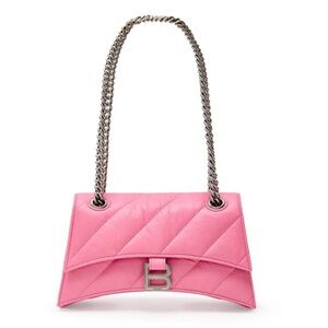 Balenciaga Pink Crush Shoulder Bag